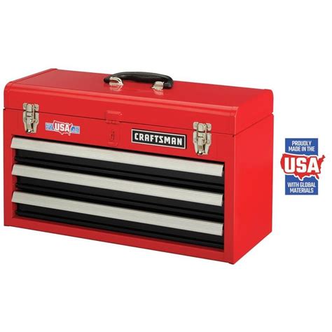 lowes craftsman 20 inch metal tool box|craftsman tool chest at lowe's.